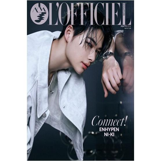 海外雑誌 L'OFFICIEL Singapore 2024年 4月号 ENHYPENのニキ表紙 海外雑誌 L'OFFICIEL Singapore 2024年 4月号 ENHYPENのニキ表紙
