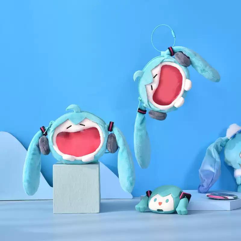 中国 キャラクター グッズ『初音ミク ぬいぐるみ風 ミニ痛バッグ