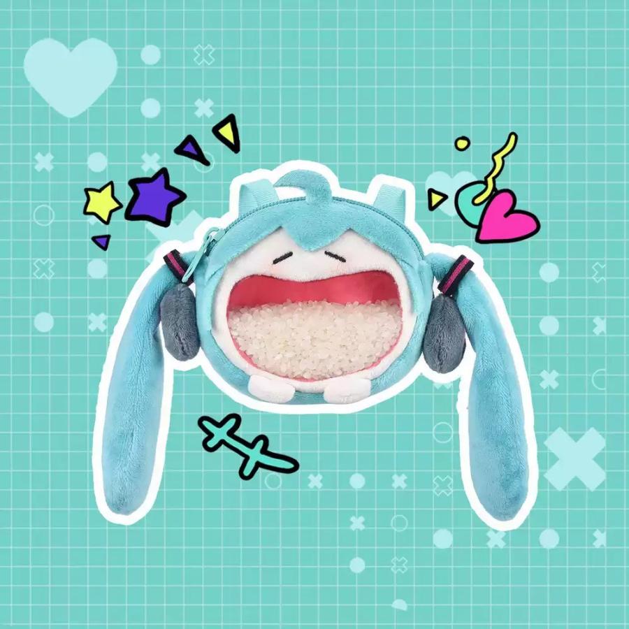 中国 キャラクター グッズ『初音ミク ぬいぐるみ風 ミニ痛バッグ