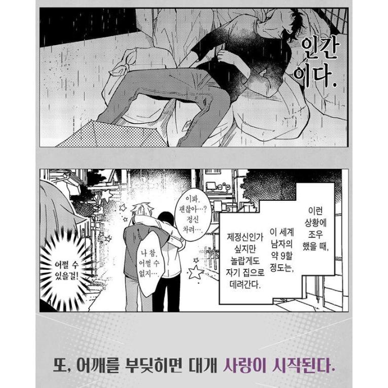 韓国語 マンガ　『絶対BLになる世界VS絶対BLになりたくない男 1』 著：紺吉 (韓国語版/ハングル)｜niyantarose｜09