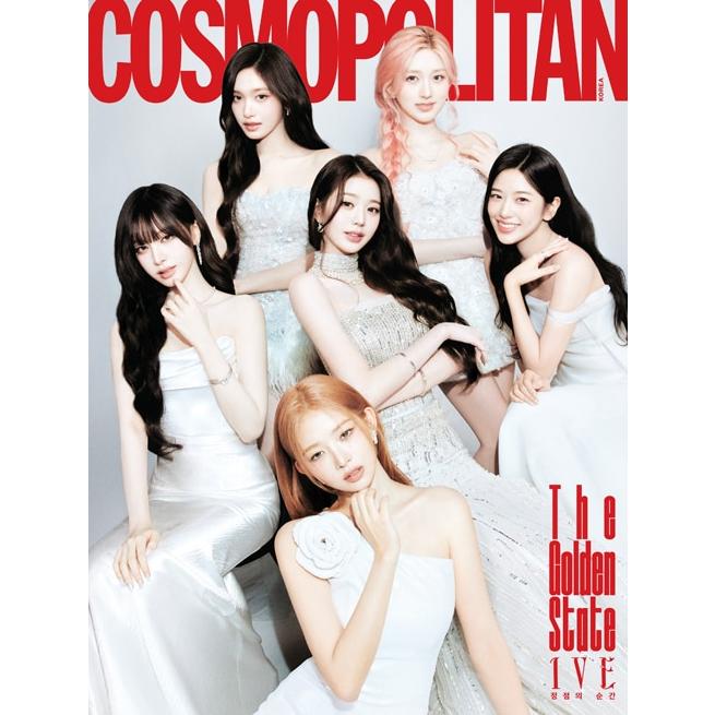 ヤン・ヨソプ別冊付録] 韓国 雑誌 COSMOPOLITAN 2026年 3月号 (IVE表紙