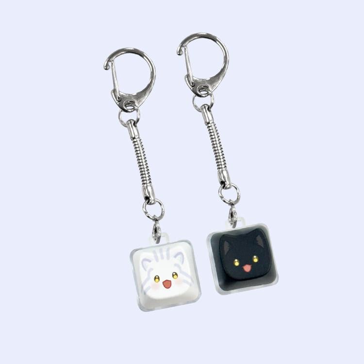 韓国 コミック グッズ『クロヒョウ家のユキヒョウお嬢様 キーキャップ