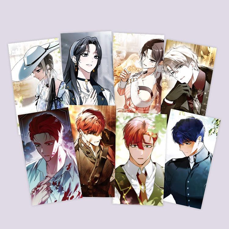 韓国 コミック グッズ『誰かが私に憑依した はがきセット』公式グッズ