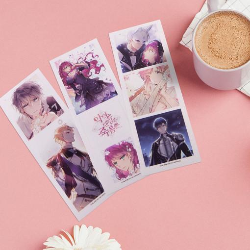 韓国 コミック グッズ『悪役のエンディングは死のみ 半透明フレーム