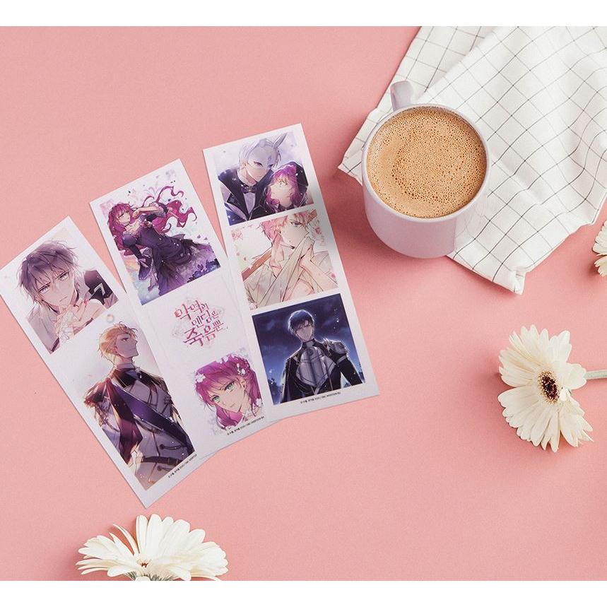 韓国 コミック グッズ『悪役のエンディングは死のみ 半透明フレーム