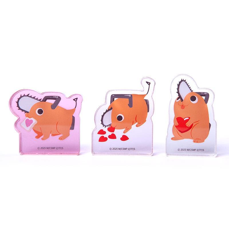 チェンソーマン 韓国 ポップアップ ポチタ アクリル コロっと 4種セット TVアニメ『チェンソーマン』より、ポチタがアクリルフィギュア化