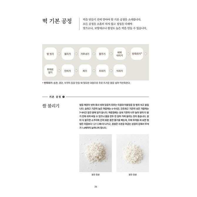 ★わけあり値引き★韓国語 デザート 本 『餅・韓菓のレッスン - 工房・カフェのための韓国式デザートを作る』 著：イ・ウンジュ｜niyantarose｜06