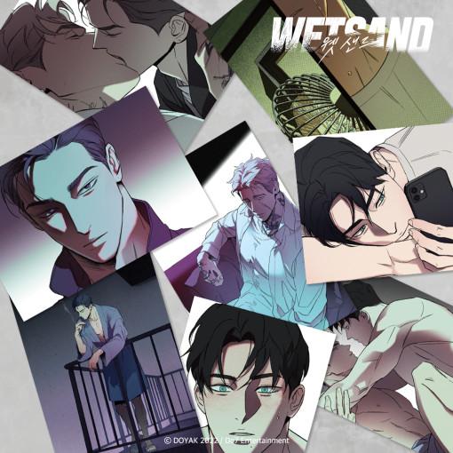 韓国 コミック グッズ『Wet Sand ウェットサンド はがきセット