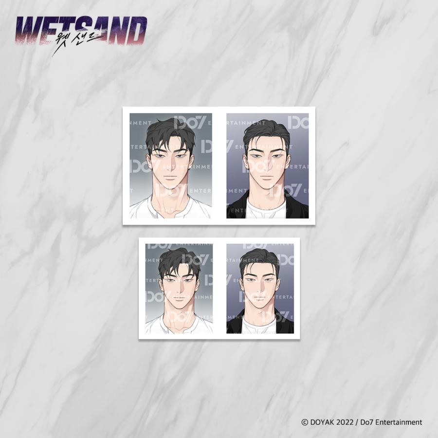 韓国 コミック グッズ『Wet Sand ウェットサンド 証明写真 - イアン