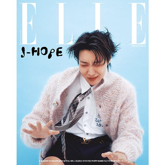 6種セット] 韓国 雑誌 ELLE (エル) Korea 2025年 12月 SPECIAL (防弾