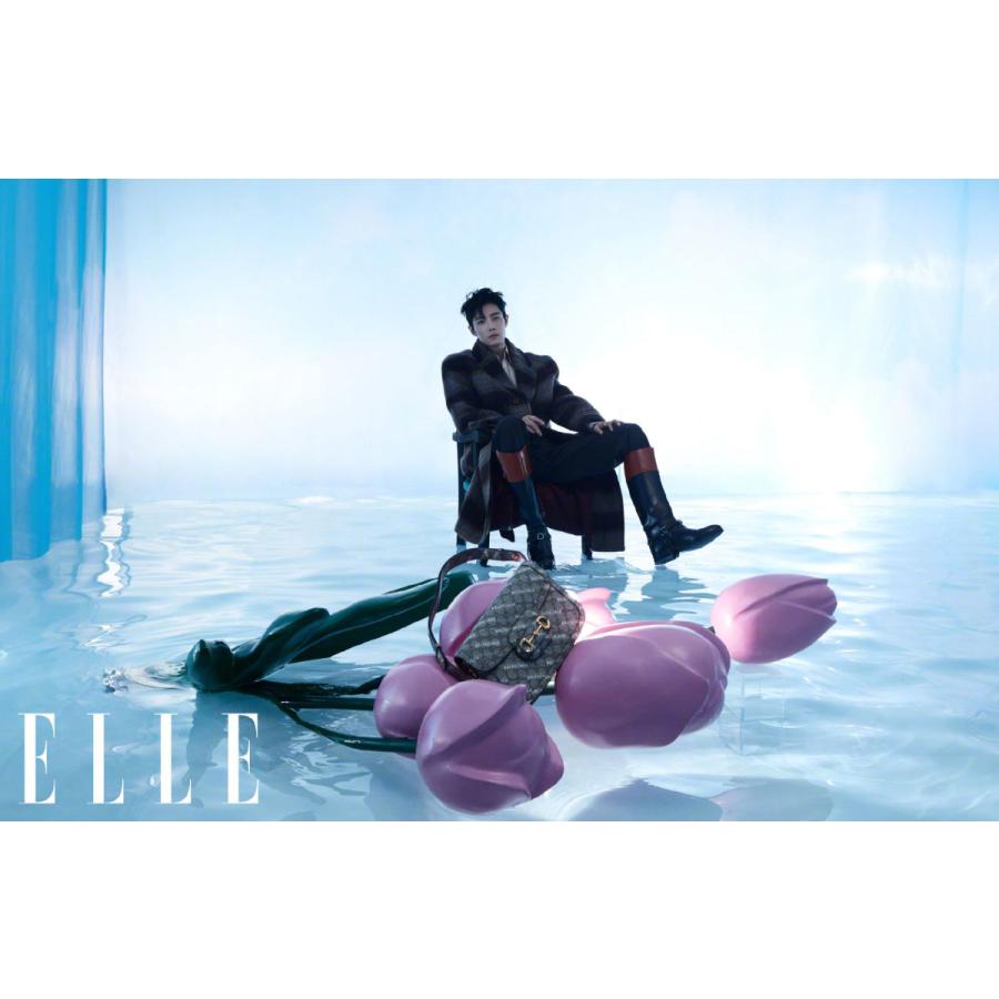 ☆特価☆中国語 雑誌 ELLE 世界時装之苑 2022年 1月号 表紙：肖戦