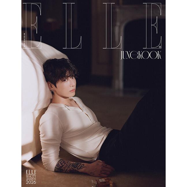 韓国 雑誌 ELLE Korea 2026年 1月号 表紙、主要記事：BTS (防弾少年団