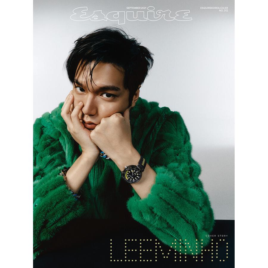 店内全品対象 韓国男性雑誌 Esquire エスクァイア 21年 9月号 表紙 表紙bタイプ 2pmのジュノ記事 ミンホ イ