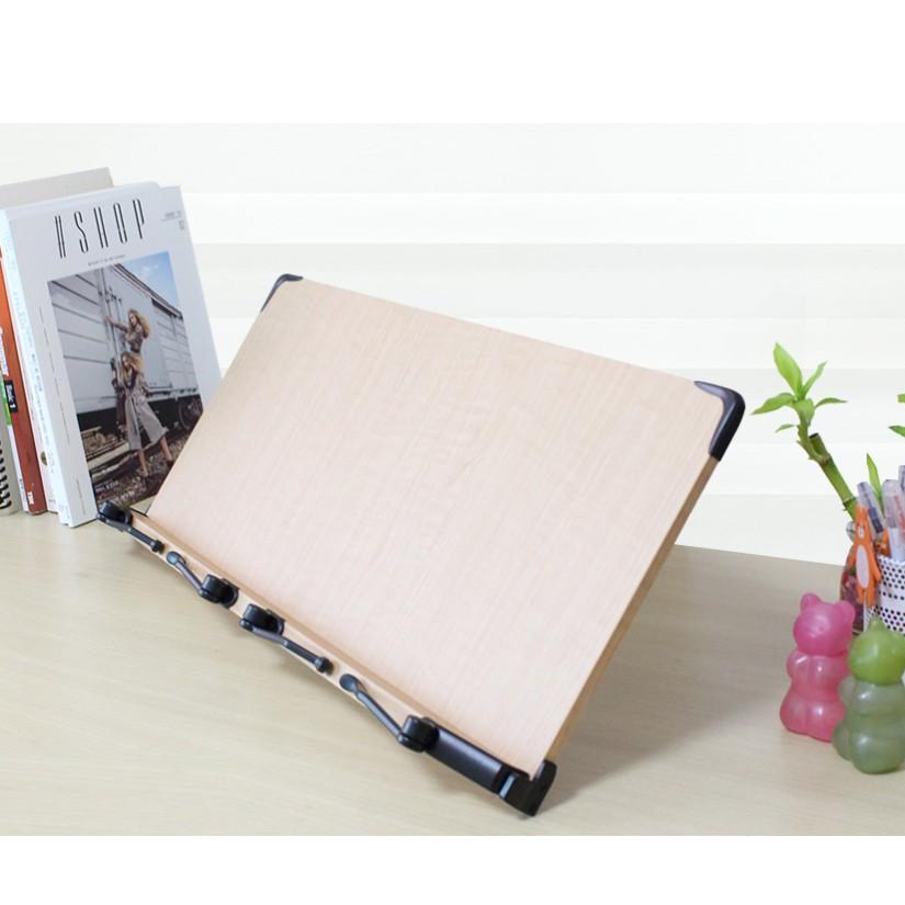 木製 ブックスタンド 超ワイドサイズ 60×26センチ ダブルサイズ 14段階