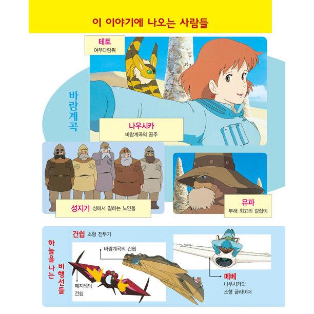 韓国語 アニメ 本 『風の谷のナウシカ - 改訂版』 著：宮崎駿 : にゃん