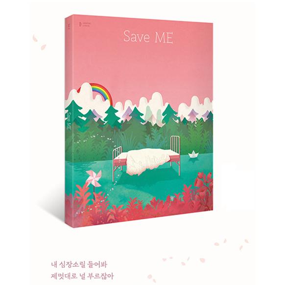 韓国語 イラスト 歌詞 本『Save ME』 GRAPHIC LYRICS 2（BTS 防弾少年