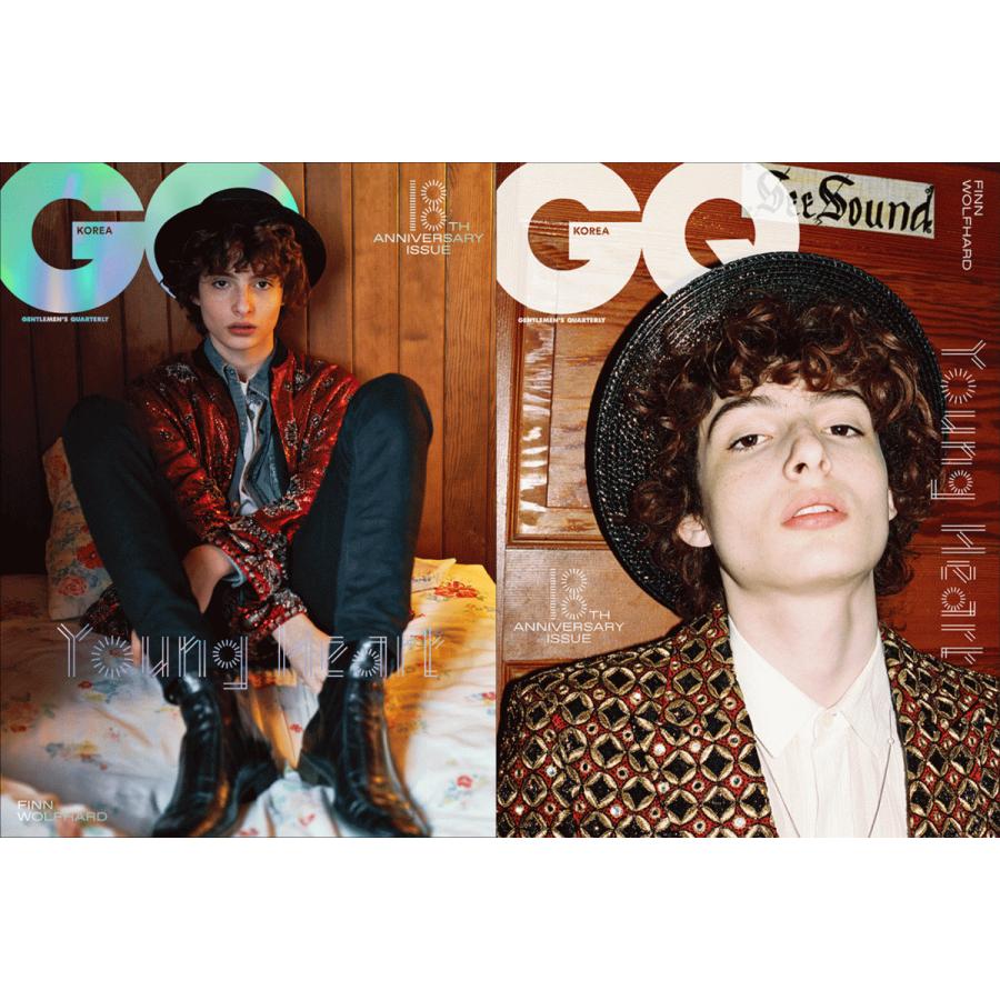 韓国 雑誌 GQ Korea 2019年 3月号 (表紙2種類からランダム発送 Finn