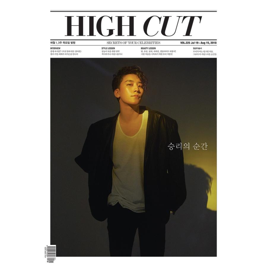 韓国芸能雑誌 HIGH CUT（ハイカット） 225号 (BIGBANGのスンリ(V.I