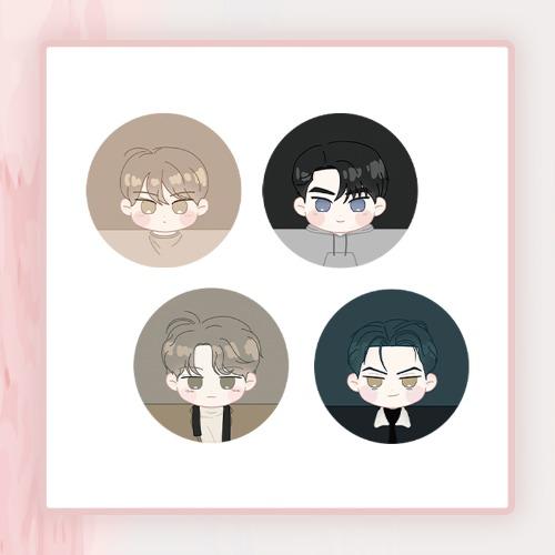 韓国 コミック グッズ『秘密の間柄 お団子人形 だんご（4種類から1つ