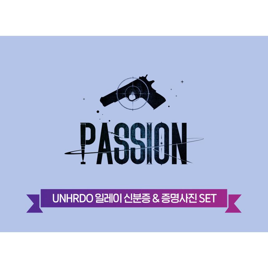 韓国 コミック グッズ『PASSION 身分証＆証明写真 セット（3種類
