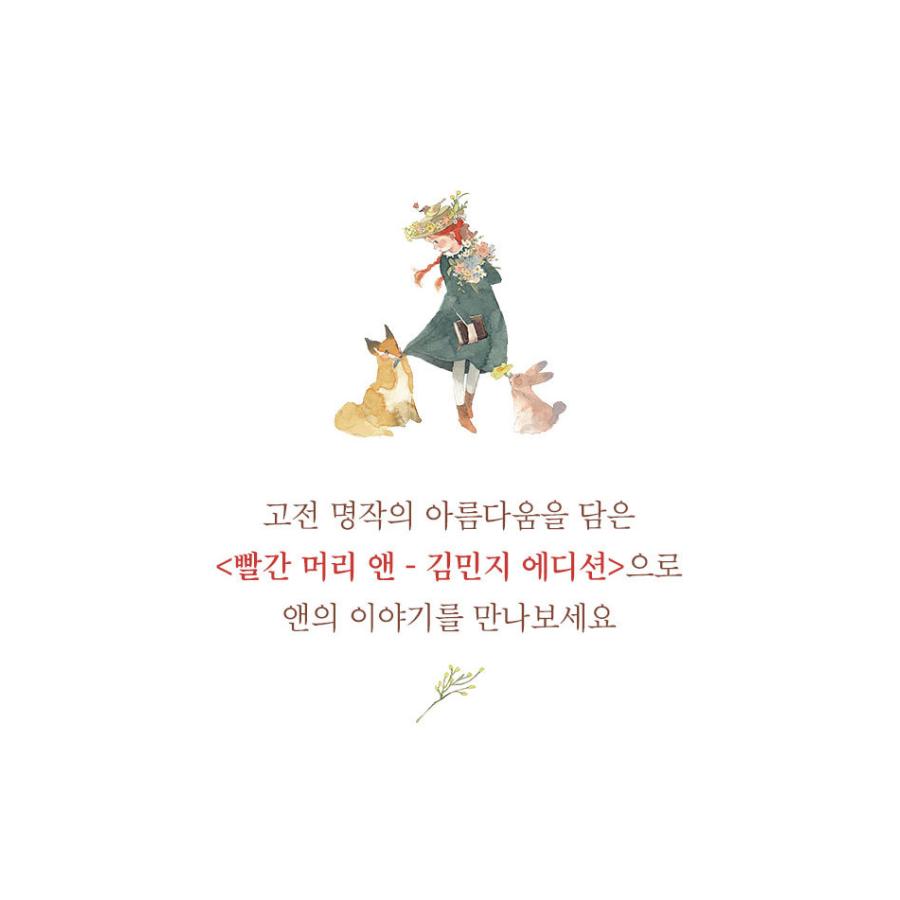 韓国語の童話/ハングルの童話 赤毛のアン（キム・ミンジ エディション