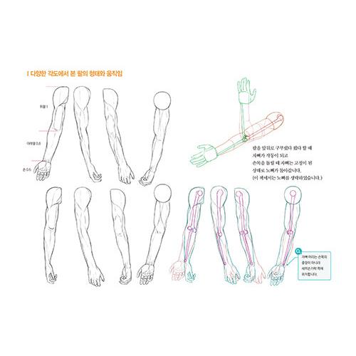 韓国語 美術 イラスト 実技 本 『キム・ラッキの線画 ドローイング Vol