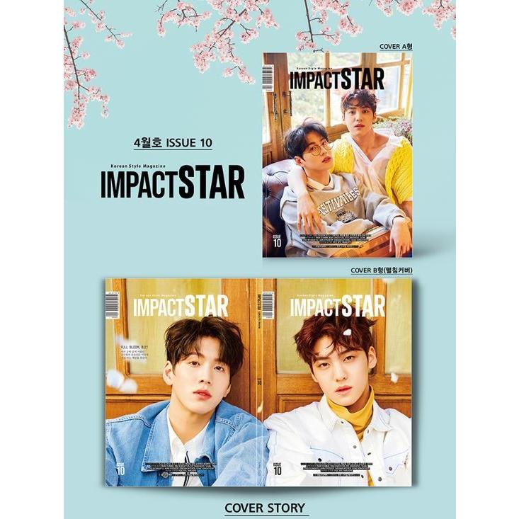 ☆特価☆韓国 雑誌 IMPACT STAR 2020年 4月号 表紙Bタイプ (B.O.Y (表 