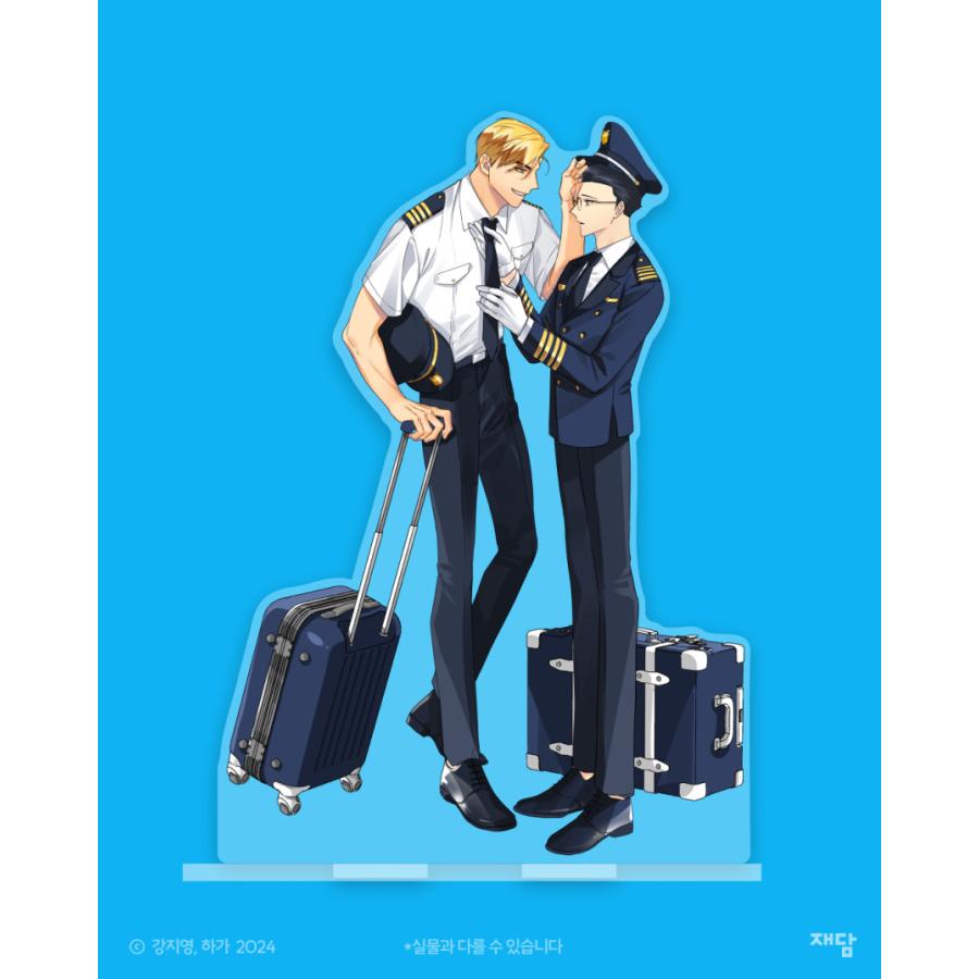 韓国 コミック グッズ『AIR・ジャダム アクリルスタンド（3種類から一