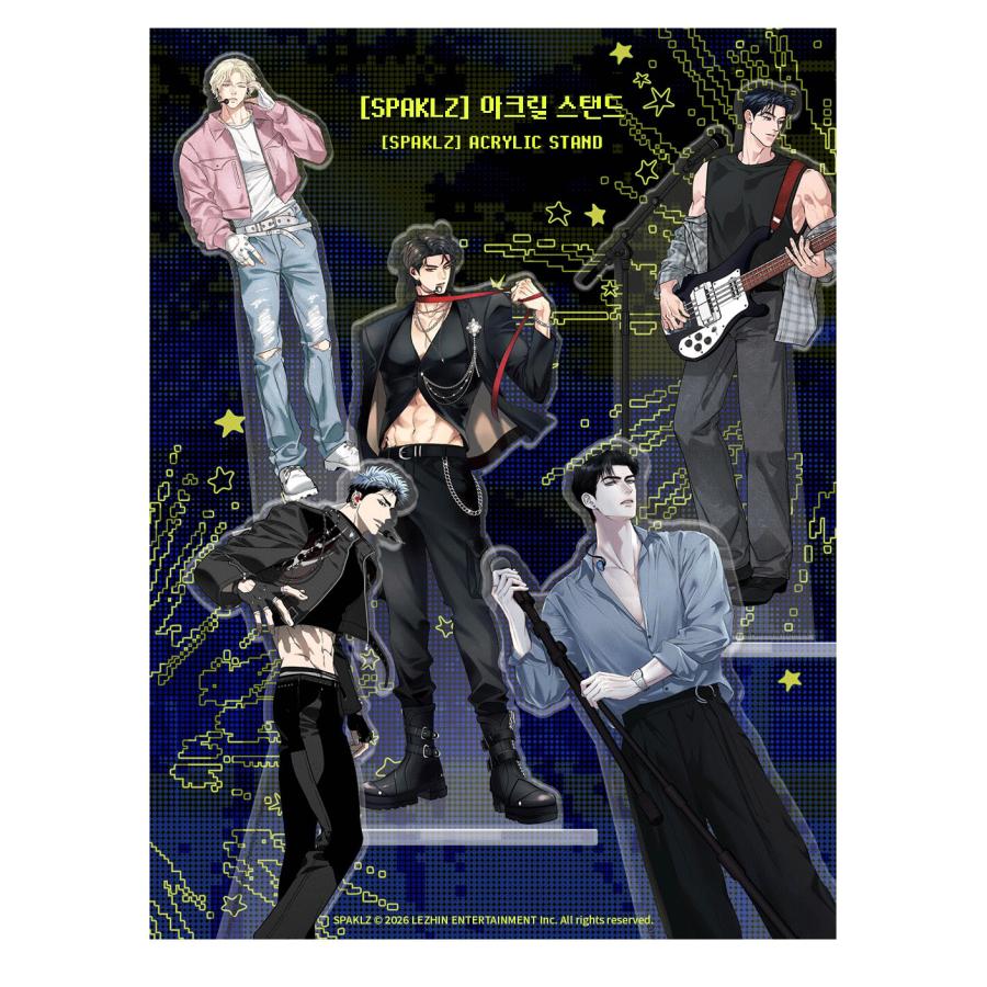 予約9月韓国発売予定）韓国 コミック グッズ『SPAKLZ アクリルスタンド