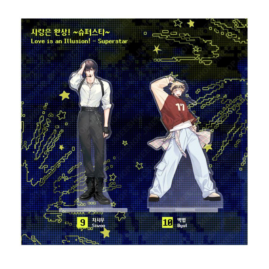 予約9月韓国発売予定）韓国 コミック グッズ『SPAKLZ アクリルスタンド