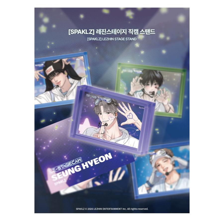 予約9月韓国発売予定）韓国 コミック グッズ『SPAKLZ レジンステージ