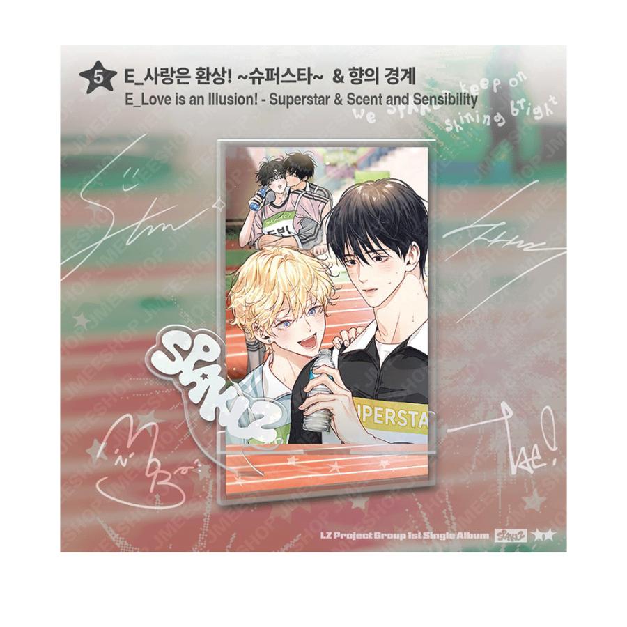 予約9月韓国発売予定）韓国 コミック グッズ『SPAKLZ クロスオーバー