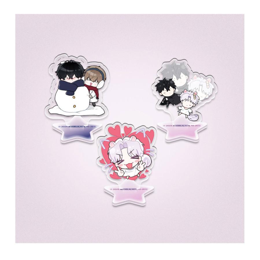 韓国 コミック グッズ『隣のギルメン コレクション ミニ スタンド（1個