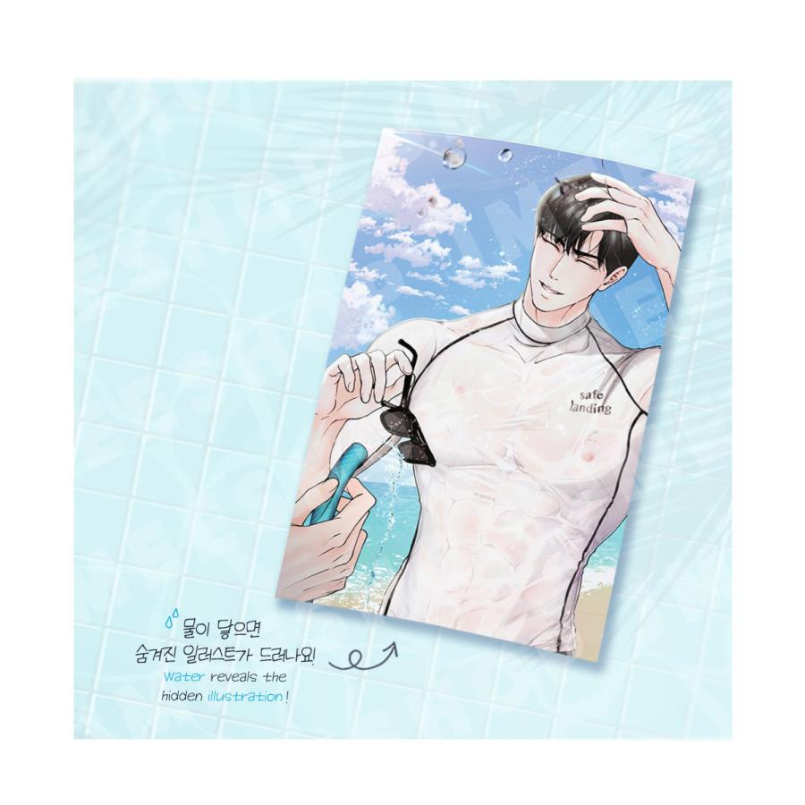 韓国 コミック グッズ『幻惑の境界 カムスジ はがきセット SUMMER ver