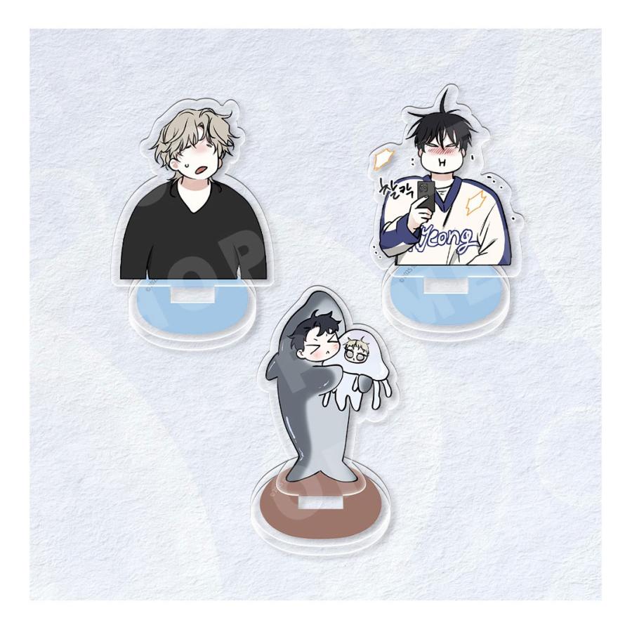 韓国 コミック グッズ『水辺の夜 コレクション ミニスタンド（1個/全10