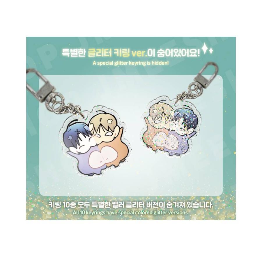 韓国 コミック グッズ『ワンルームTAさん コレクション キーリング1個