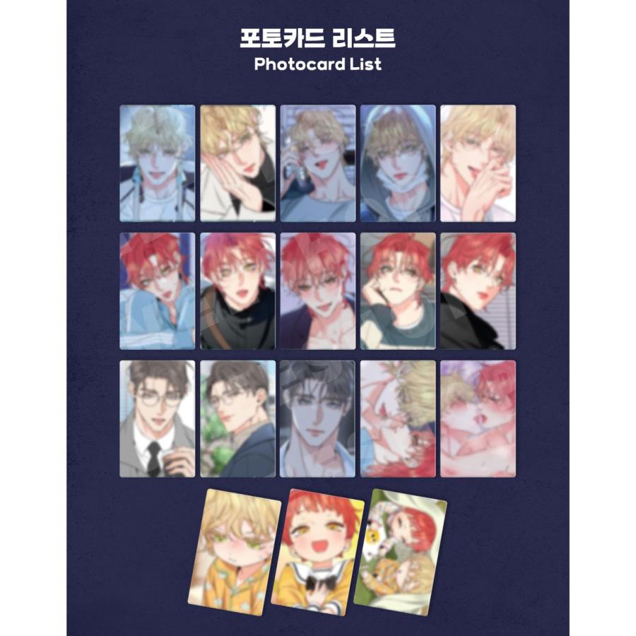 予約3月韓国発売予定）韓国 コミック グッズ『ハニートラブル〜甘い罠