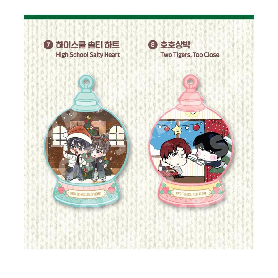 韓国 コミック グッズ『クリスマス オーナメント はがき』公式グッズ
