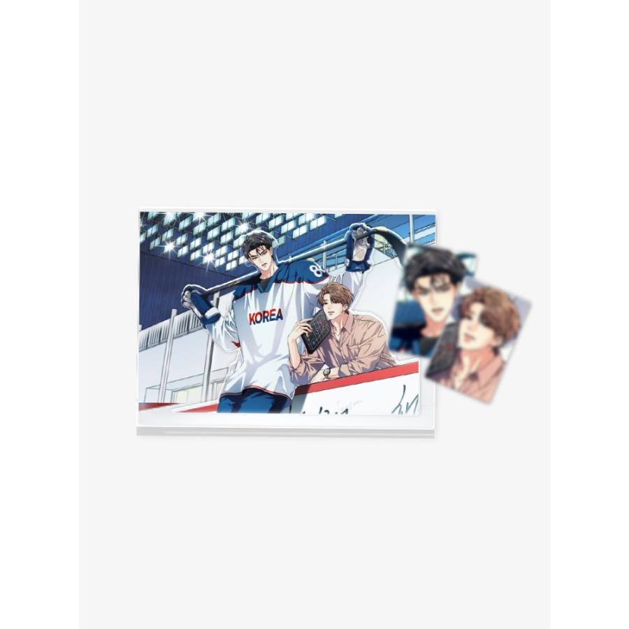 （予約7月韓国発売予定）韓国 コミック グッズ『解氷曲線〜君の氷が解けたら〜 インターミッション アクリルスタンド』公式グッズ（Yahoo!・にゃんたろうず NiYANTA-ROSE!）