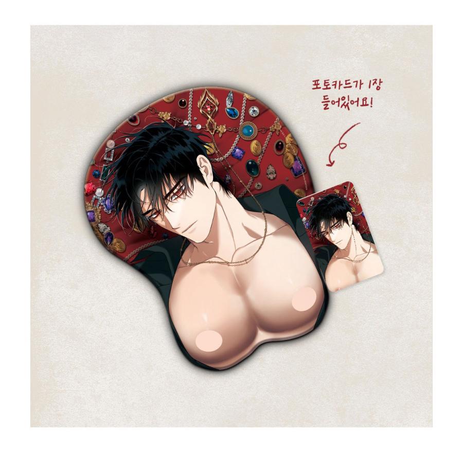予約8月韓国発売予定）韓国 コミック グッズ『白夜の花道 マウスパッド