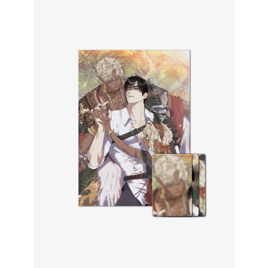 予約8月韓国発売予定）韓国 コミック グッズ『白夜の花道 ポスター