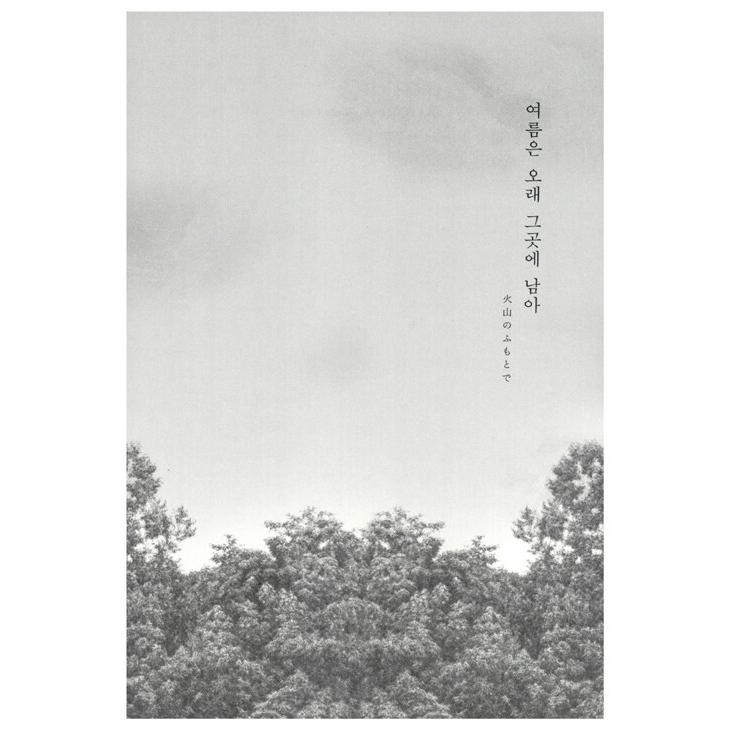 韓国語 小説『夏は ながくそこに残って』 (原題：『火山のふもとで