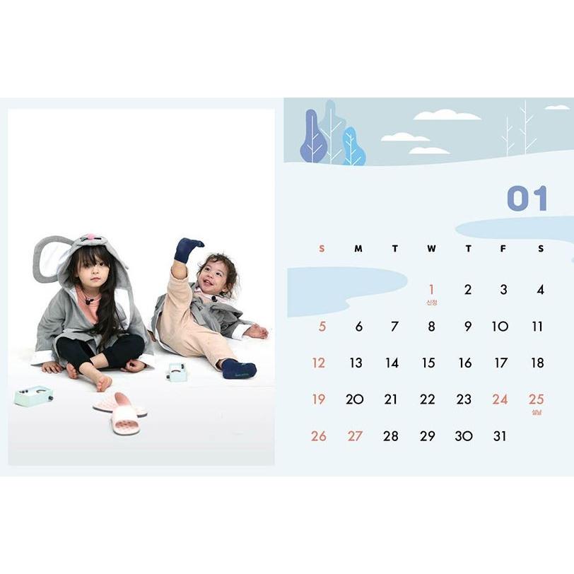 韓国芸能グッズ スーパーマンが帰ってきた 2020 卓上用 カレンダー