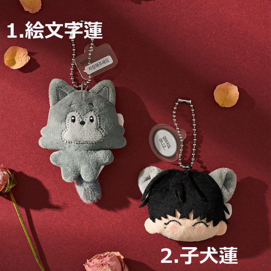 韓国 コミック グッズ『枯れた花に涙を SD ぬいぐるみ ブローチ（2種類