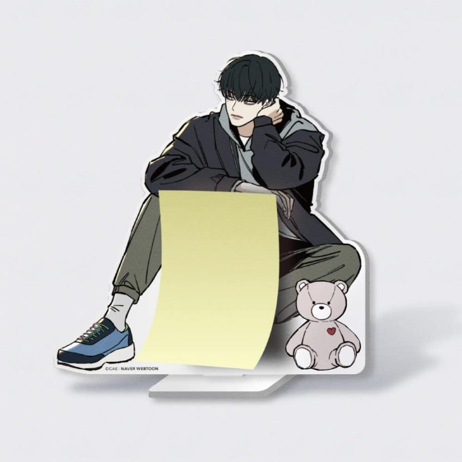 予約5月韓国発売予定）韓国 コミック グッズ『枯れた花に涙を メモ用