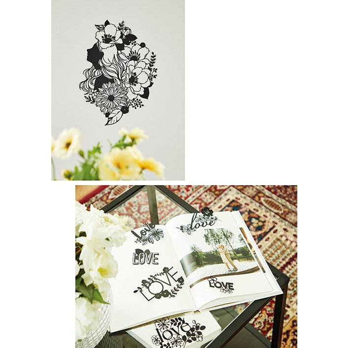 韓国の切り絵 『咲き出でる 5番目』著：チェ・ヒャンミ／ペーパー