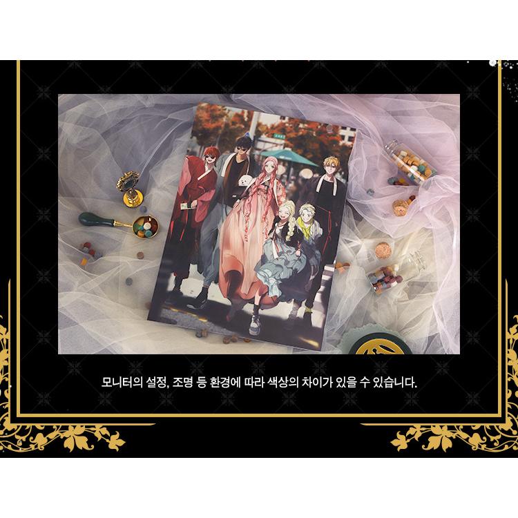 ある継母のメルヘン イラストボード 3種セット 韓国 コミック グッズ『ある継母のメルヘン イラストボード 3種セット