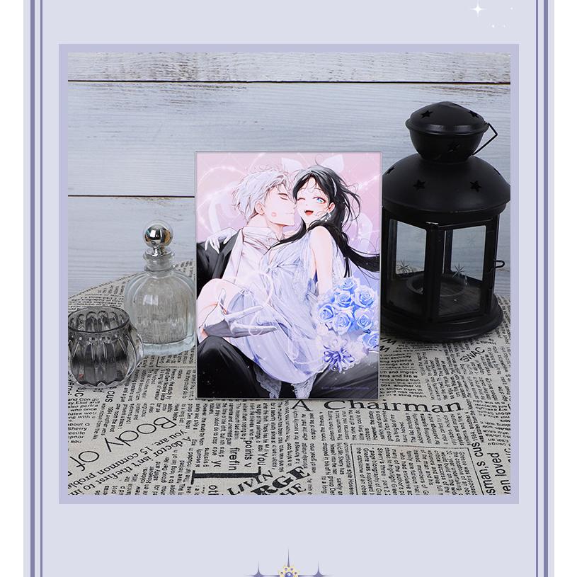 直筆サイン入り　韓国漫画 義家族に執着されています アクリルスタンド 直筆サイン入り 韓国漫画 義家族に執着されています アクリル