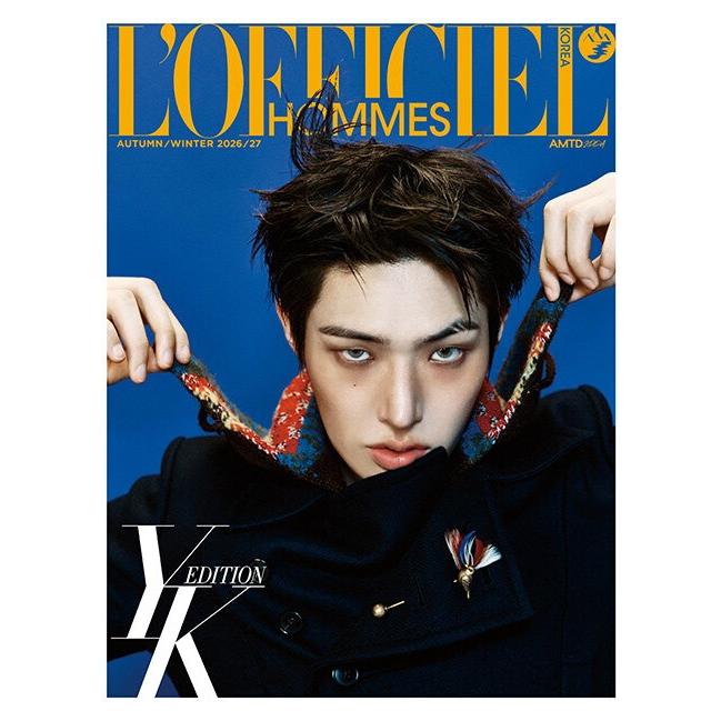 韓国 雑誌 L'OFFICIEL HOMMES YK EDITION 2026年 秋＆冬号 (ATEEZの