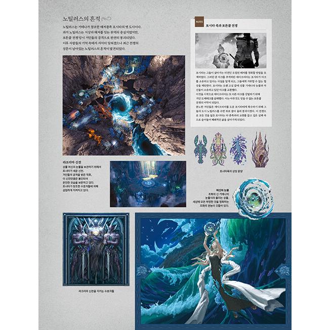 韓国語 画集『LOST ARK ロストアーク設定集』著：スマイルゲート